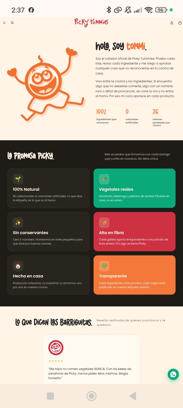 Picky Tummies — LA PROMESA